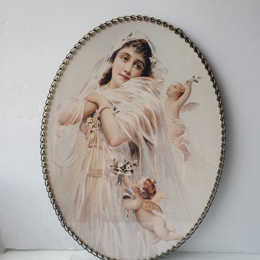 RARE FIND Vintage Flue Cover- Reproduction 11" x 8.5".